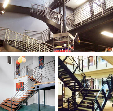 Service stairs